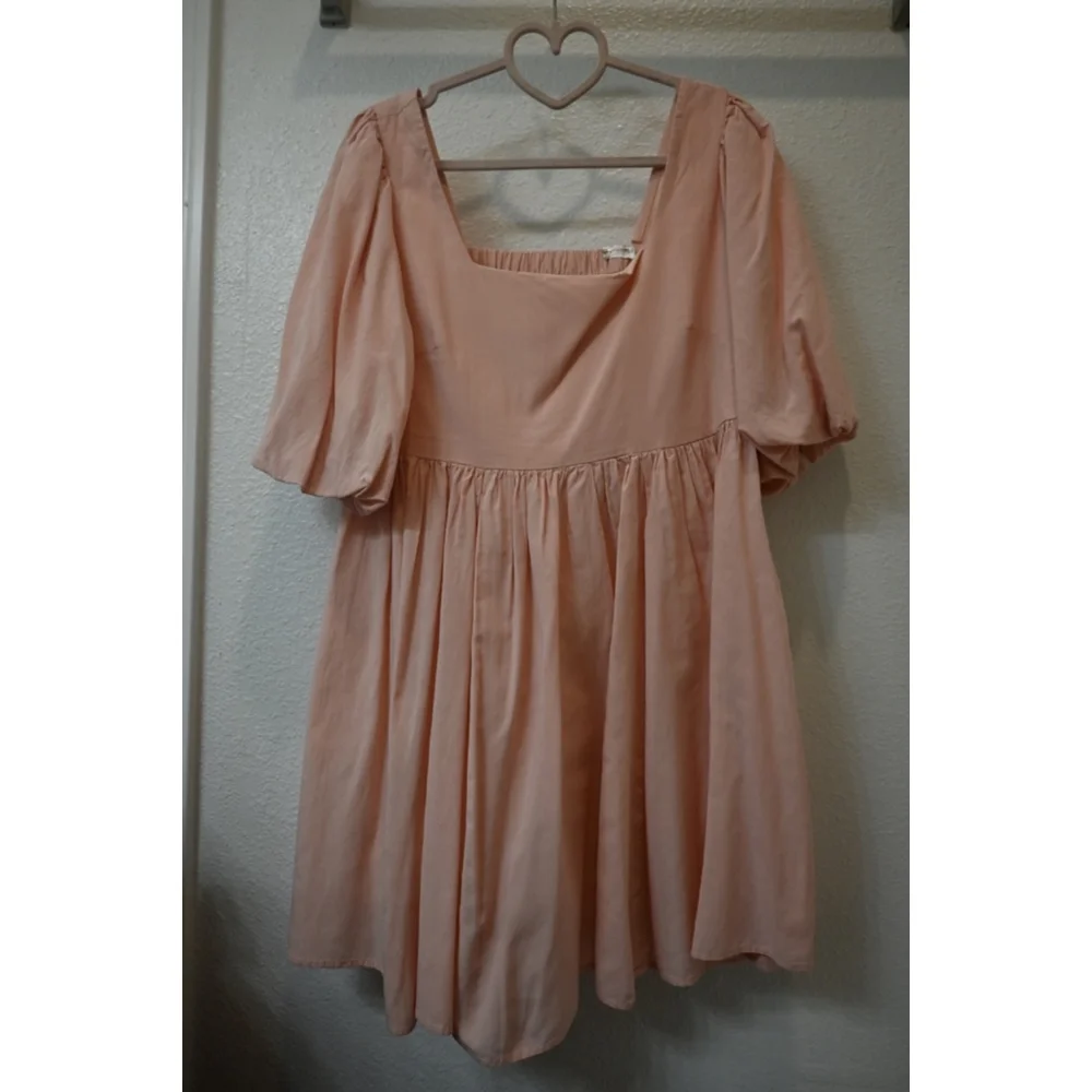 Women's Pink Blush Maternity Dress Size M Pink - Picture 3 of 6